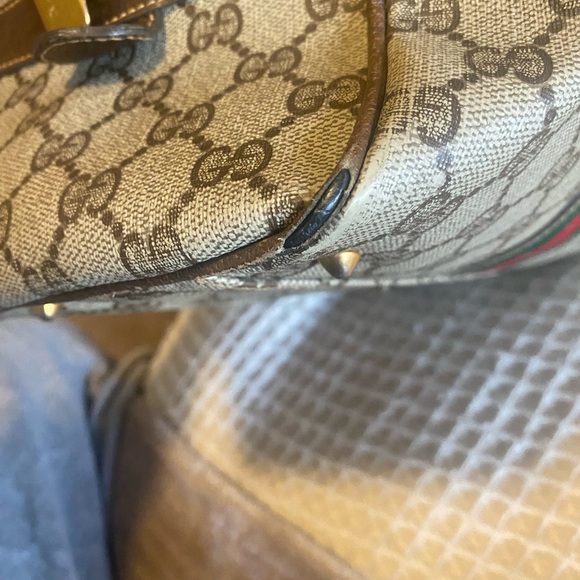 Authentic Vintage Gucci Boston Bag - Picture 10 of 12